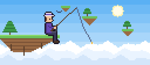 Sky Islands fishing scene